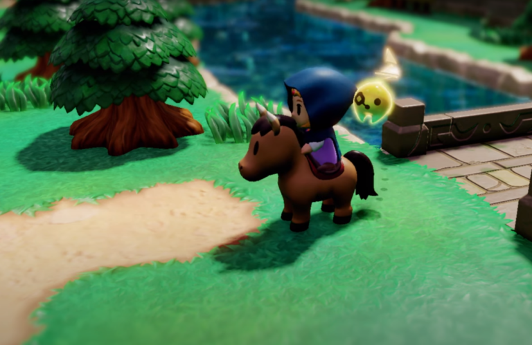 New Zelda footage features cute horseback riding and uh, smoothie shops