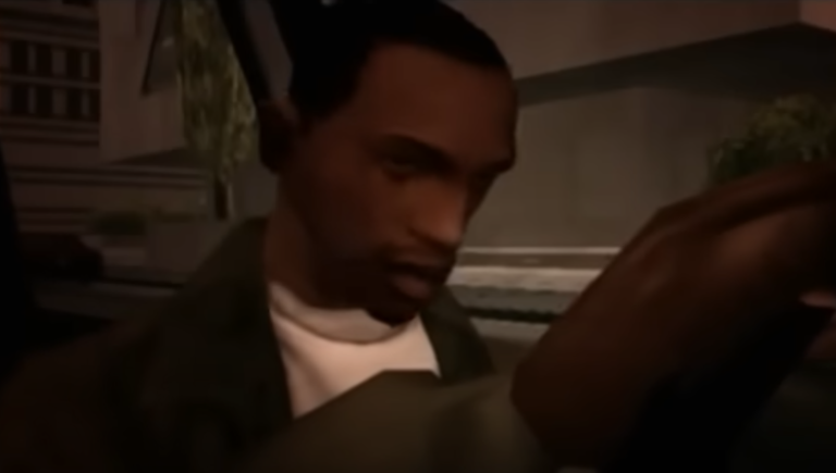 San Andreas VR on ice