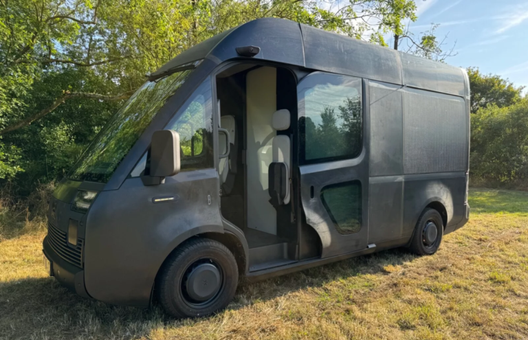 An Arrival electric van prototype goes up for sale on eBay