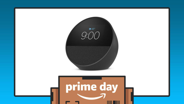 Amazon’s Echo Spot smart alarm clock is at a record-low price for October Prime Day